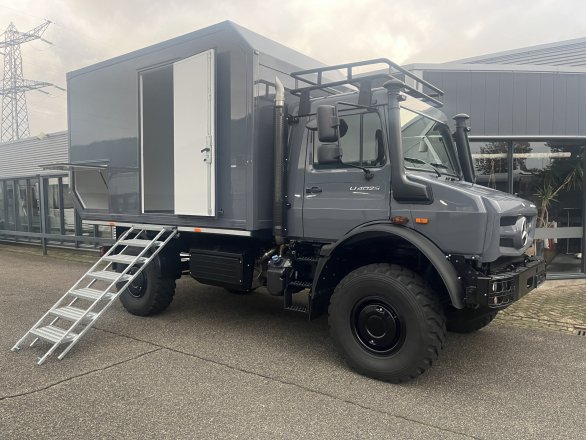 Unimog Mercedes Unimog U4023 5.1D Automaat EURO6e met Camper voorbereiding UNIEK 2 jaar levertijd!