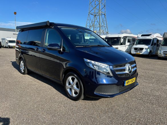 Mercedes-Benz MARCO POLO V250D 190pk Automaat 360 Camera Distronic Als Nieuw Trekhaak